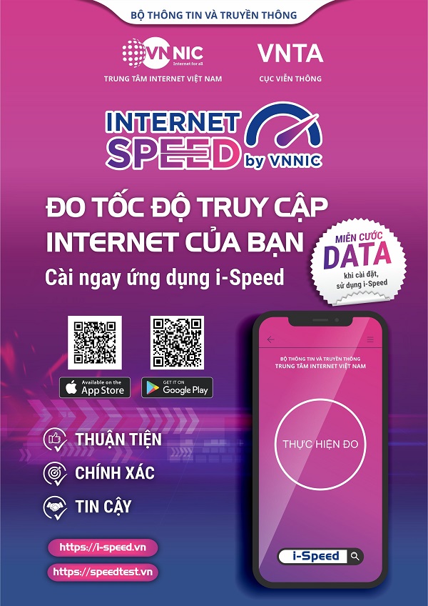 Kiểm tra tốc độ mạng (speedtest.vn)